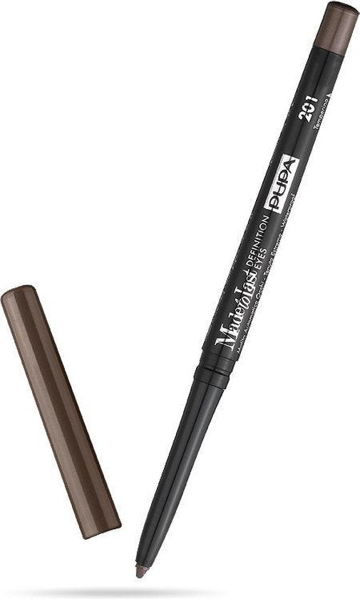 Pupa Milano Made To Last Definition Eyes oogpotlood - 201 Bon Ton Brown