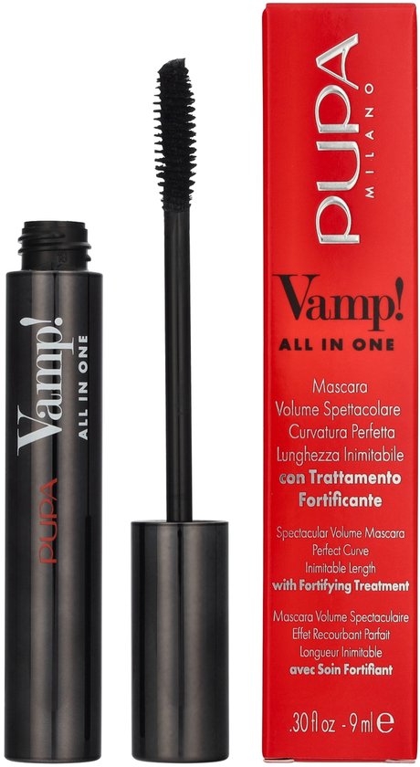 Pupa Milano Vamp! All In One mascara - 101 Extra Black