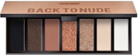 Pupa Milano Make Up Stories Compact oogschaduw palette - Back to Nude 001