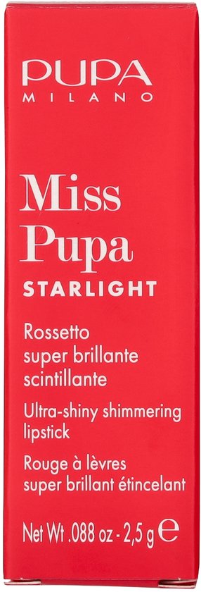 Pupa Milano Miss Pupa Starlight lippenstift - semi-transparant - 700 Charming Charlotte