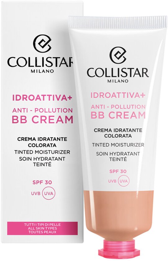 Collistar Idroattiva+ BB cream - anti-pollution - 1 Light - 50 ml