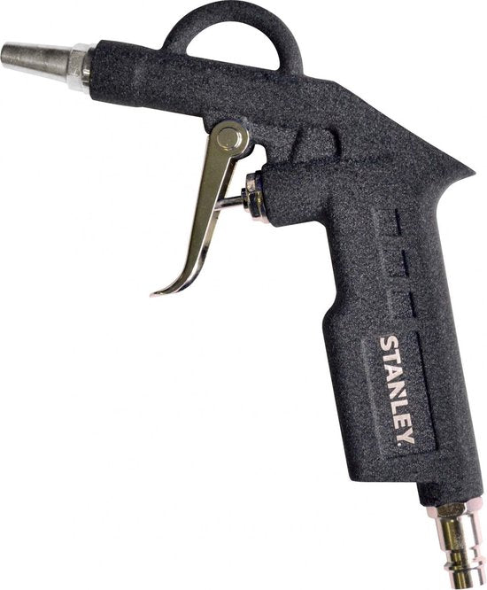 Stanley air gun - compressed air with short nozzle - max 8 bar - Black