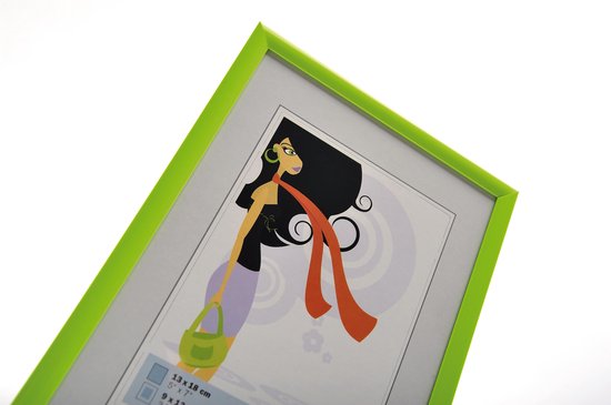 New Easy fotolijst - kunststof - 15×20 cm - Zwart
