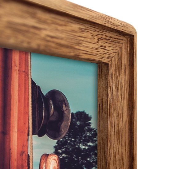 Houten fotolijst - 10×15 cm - Bruin