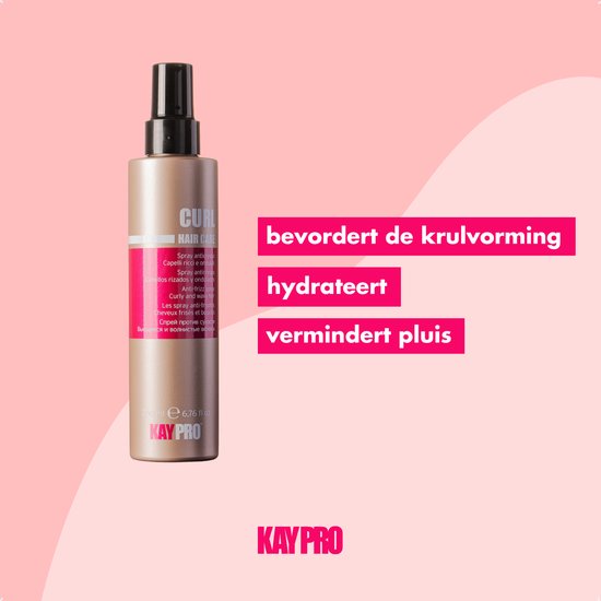 KayPro curl spray - styling voor krullend haar - 200 ml
