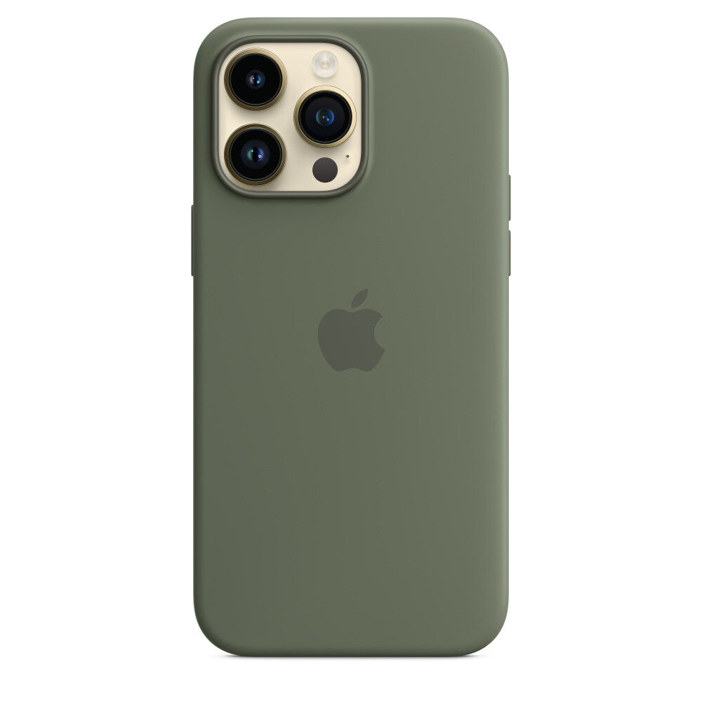 Apple iPhone 14 Pro Max Silicone Case with MagSafe - Olive Green