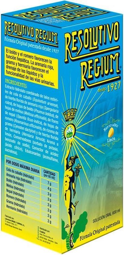 Energetica Resolutivo Regium - voedingssupplement - 600 ml