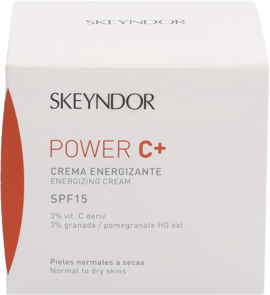 Skeyndor Power C+ cream - energizing - SPF 15