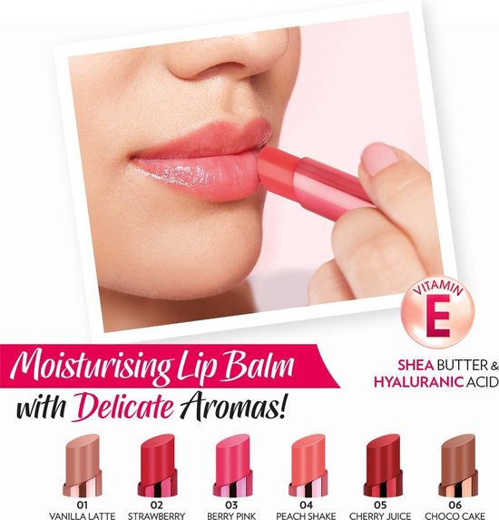 Golden Rose Glow Kiss lippenbalsem - tinted met hyaluronzuur - 04 Peach Shake