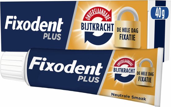 Fixodent kleefpasta - Plus Dual Power - 40 gram