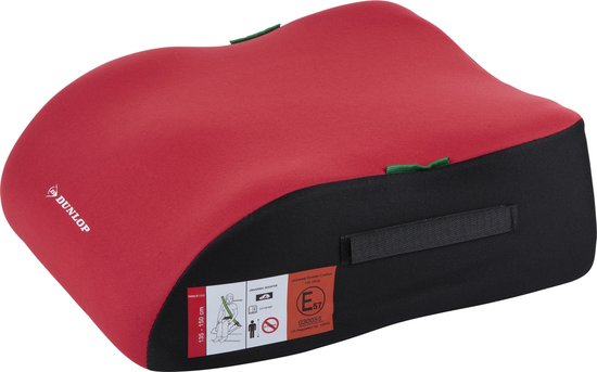 Dunlop stoelverhoger - 15×31×39 cm - kunststof - Rood