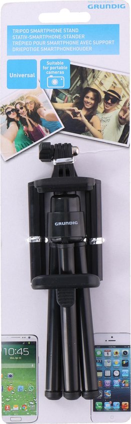 Grundig statief smartphone - universeel tripod 30 cm