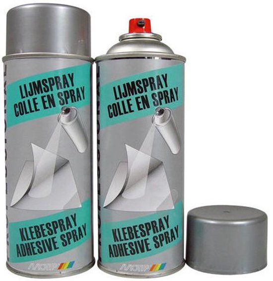 MoTip lijmspray - spuitbus - 500 ml