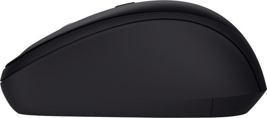 Trust Yvi+ draadloze muis - multi-device - stille knoppen - compact - Zwart