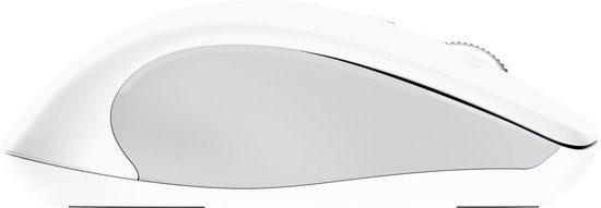 Trust Ferro draadloze muis - hyperwheel voor snel scrollen - bluetooth met draadloze ontvanger - Wit