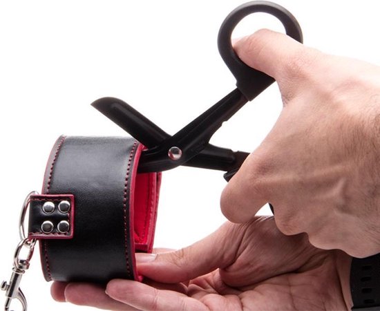 Bondage veiligheidsschaar - Zwart
