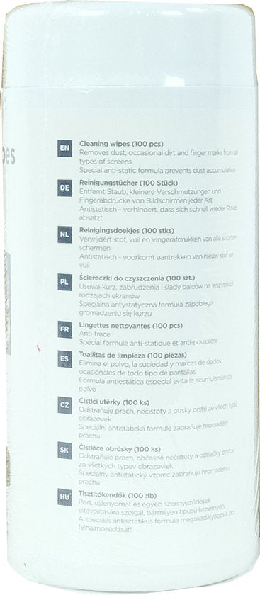 Schermreinigingsdoekjes - 100 stuks