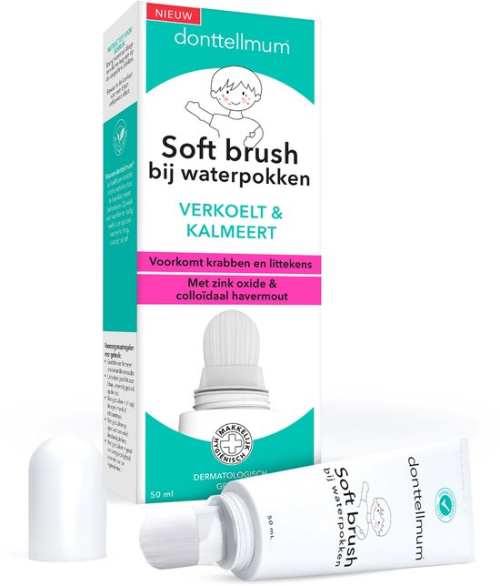 Donttellmum Soft Brush - bij waterpokken - 50 ml