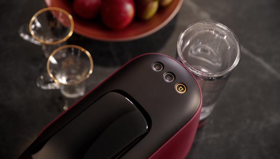 Philips L'OR Barista Sublime koffiecupmachine LM9012/50 - inclusief 9 espresso en barista capsules - Zwart en rood