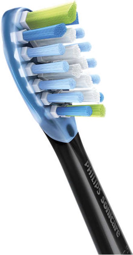 Philips Sonicare Premium Plaque Defence C3 opzetborstels - set van 5 - HX9045/88 - Zwart