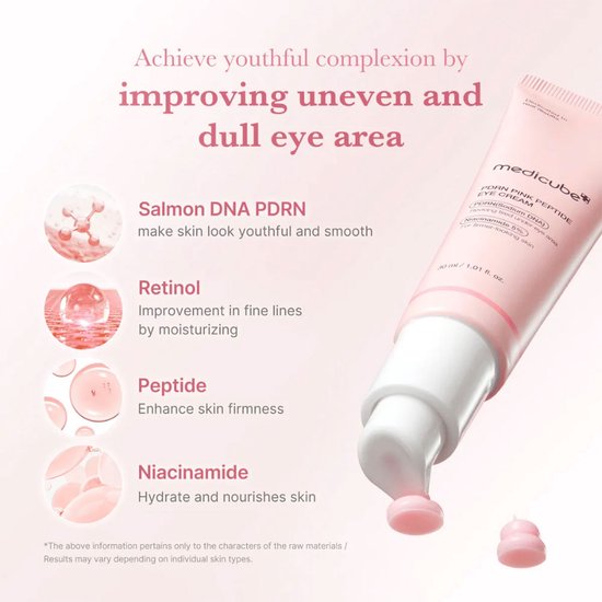 Medicube oogcrème - PDRN Pink Peptide - 30 ml