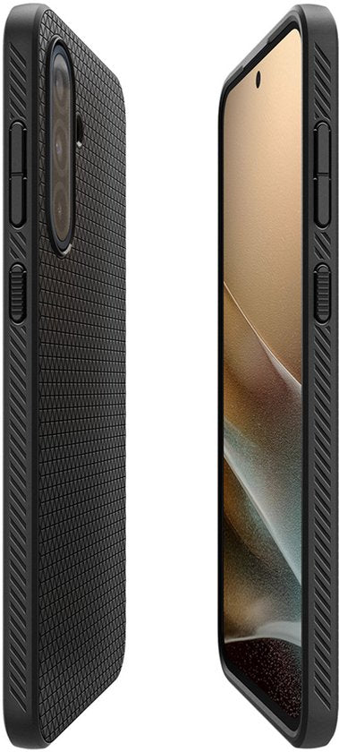 Spigen hoesje Samsung Galaxy A36 - Liquid Air - Zwart