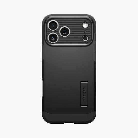 Spigen Tough Armor T MagFit hoesje - Apple iPhone 17 Pro Max - MagSafe met standaard - Zwart