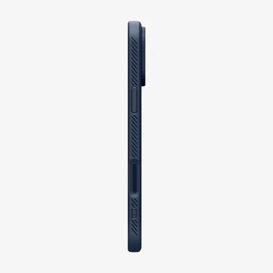 Spigen Liquid Air hoesje - geschikt voor Apple iPhone 17 Pro - flexibel TPU back cover - Blauw