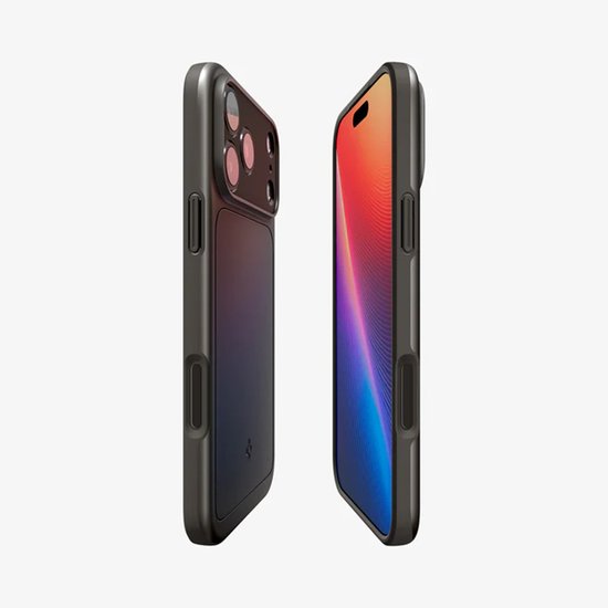 Spigen case - Apple iPhone 18 Pro/17 Pro - Thin Fit MagFit backcover - MagSafe/Qi2 - Grey