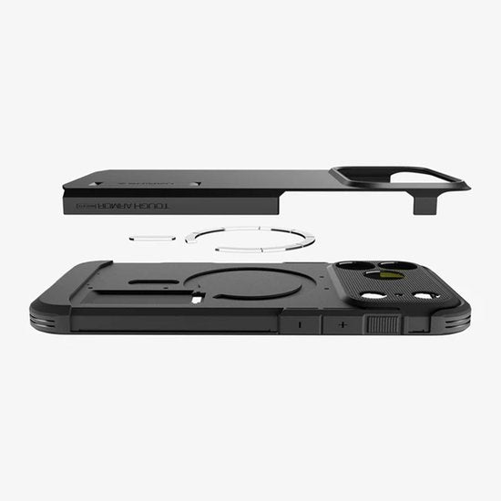 Spigen Tough Armor hoesje - iPhone 17 Pro - MagSafe - Gunmetal