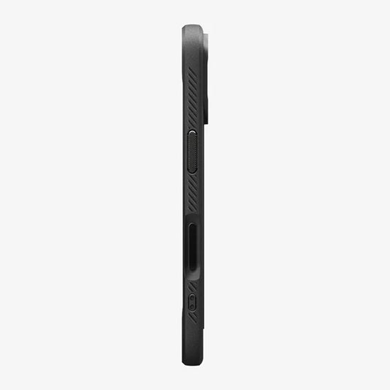 Spigen Rugged Armor Mag hoesje - iPhone 17 - MagSafe - Zwart