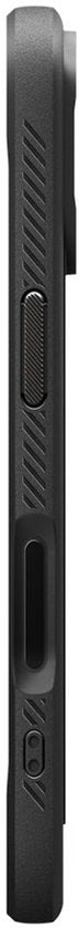 Spigen Rugged Armor Mag hoesje - iPhone 17 - MagSafe - Zwart