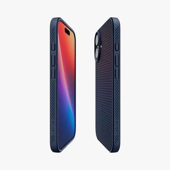 Spigen Liquid Air hoesje - geschikt voor iPhone 17 - Blauw