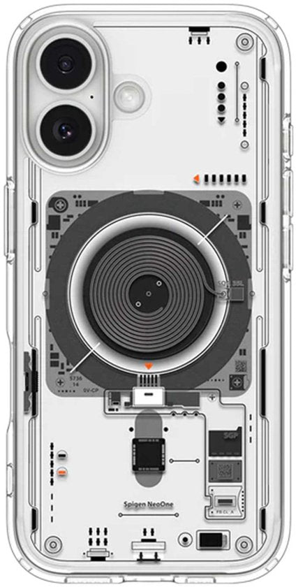 Spigen Ultra Hybrid hoesje - geschikt voor Apple iPhone 17 - MagSafe - Neo One