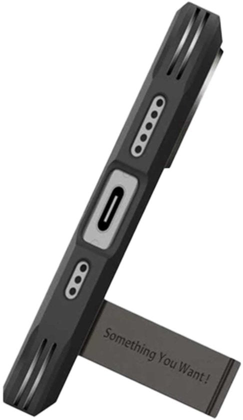 Spigen Tough Armor hoesje - iPhone 17 MagSafe - Gunmetal