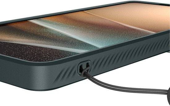 Spigen Optik Armor hoesje - Samsung Galaxy S26 Ultra camera slider - Abyss Green