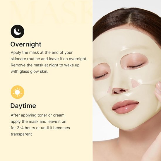 Medicube gelmasker - Kojic Acid & Turmeric - brightening