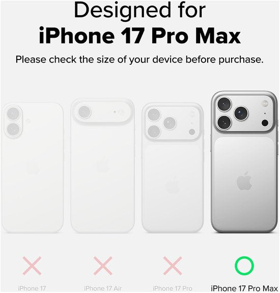 Ringke Easy Slide screenprotector - geschikt voor iPhone 17 Pro Max - privacy tempered glass met jig - set van 2