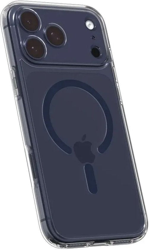 Spigen hoesje geschikt voor Apple iPhone 17 Pro - Ultra Hybrid MagFit - MagSafe en Qi2 backcover - Transparant