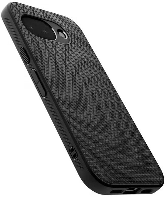 Spigen Liquid Air hoesje - voor Google Pixel 10a - Mat zwart