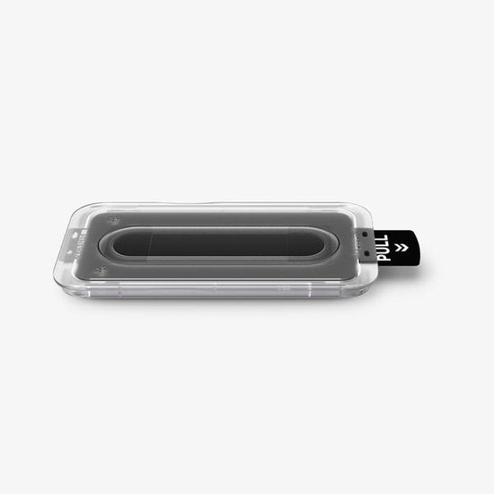 Spigen screenprotector - geschikt voor Samsung Galaxy A57 - tempered glas met montageframe - set van 2 - Transparant