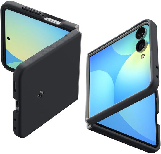 Spigen Nano Pop MagFit backcover case - Samsung Galaxy Z Flip 8 - MagSafe/Qi2 - Black