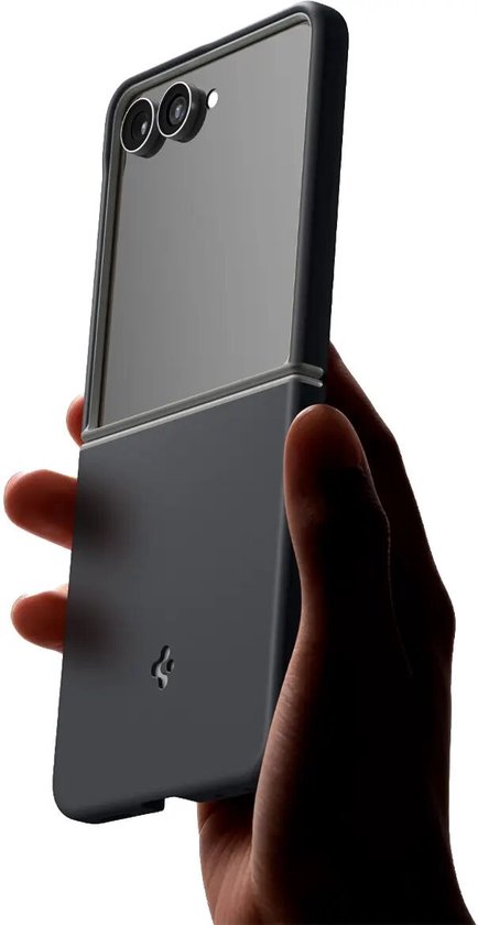 Spigen Nano Pop MagFit backcover case - Samsung Galaxy Z Flip 8 - MagSafe/Qi2 - Black