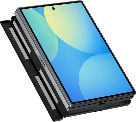 Spigen Air Skin Aramid case - Samsung Galaxy Z Fold 8 - MagFit - hinge protection - Black