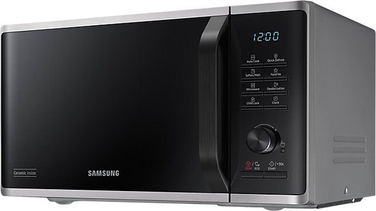 Samsung MS23B3515AS magnetron - solo 800W - quick defrost - Zilver