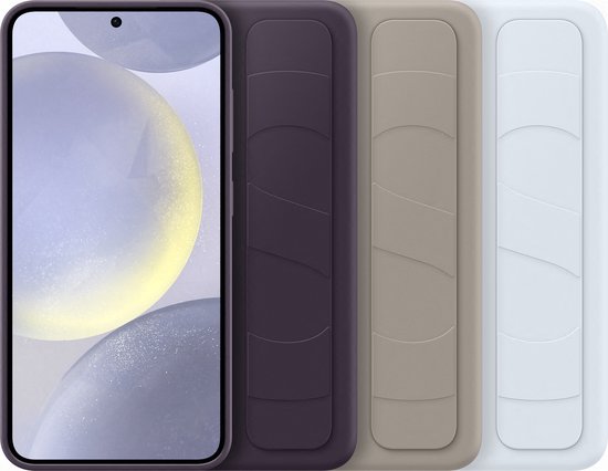 Samsung Galaxy S24 hoesje - standing grip - Dark violet