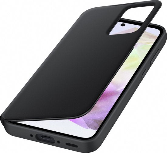 Samsung Galaxy A35 5G hoesje - Smart View Wallet - Zwart