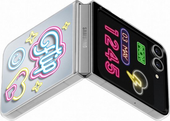 Samsung Galaxy Z Flip6 hoesje - Flipsuit - Transparant
