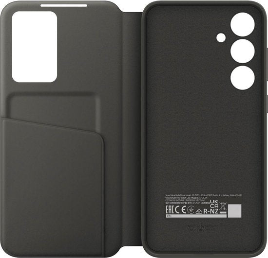 Samsung Galaxy S24 FE hoesje - Smart View Wallet - Zwart