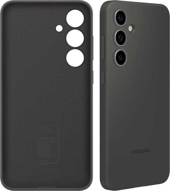 Samsung Galaxy S24 FE hoesje - siliconen - Zwart